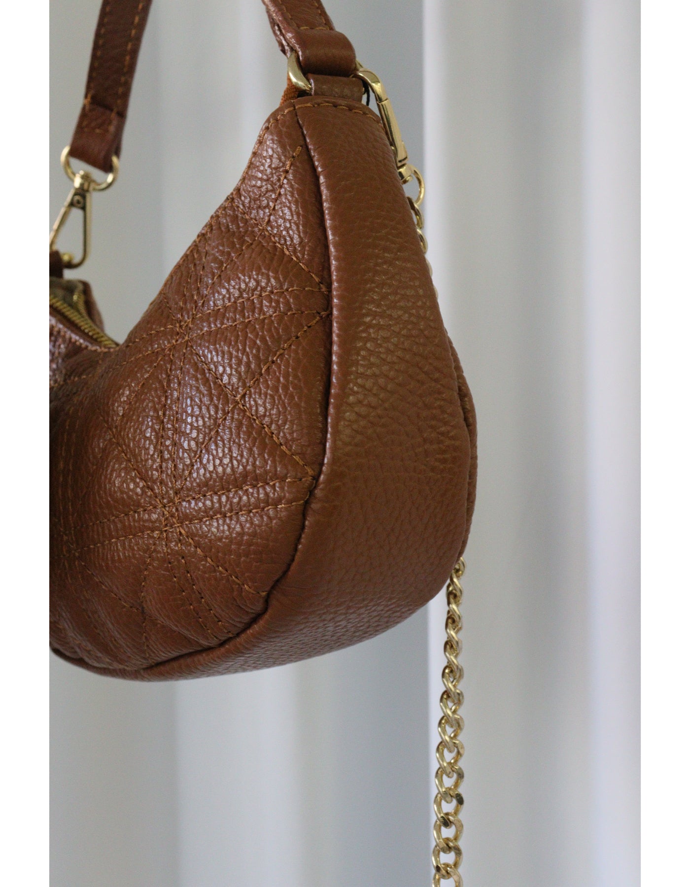 【MILLELA FIRENZE】ステッチハンドバッグ