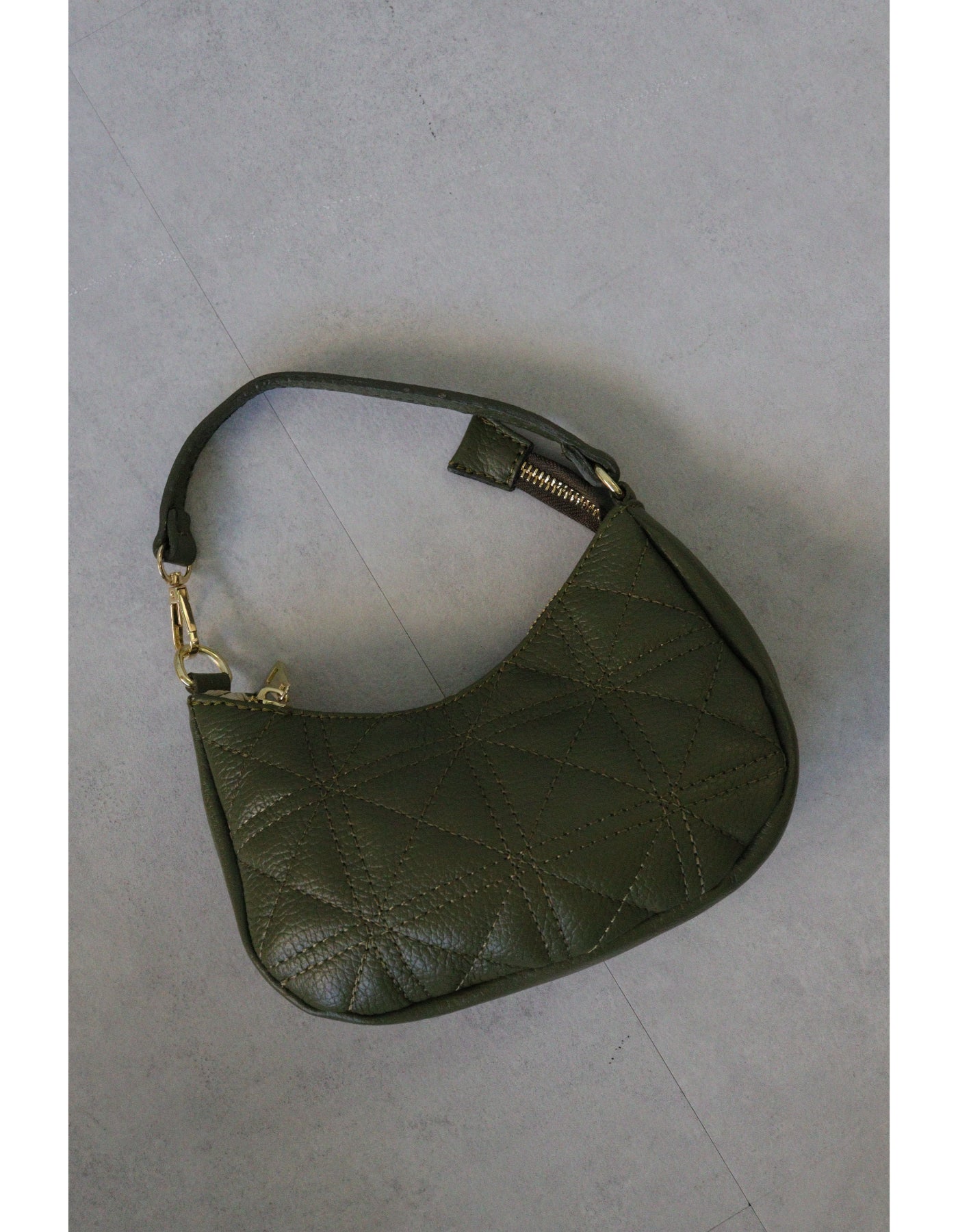 【MILLELA FIRENZE】ステッチハンドバッグ
