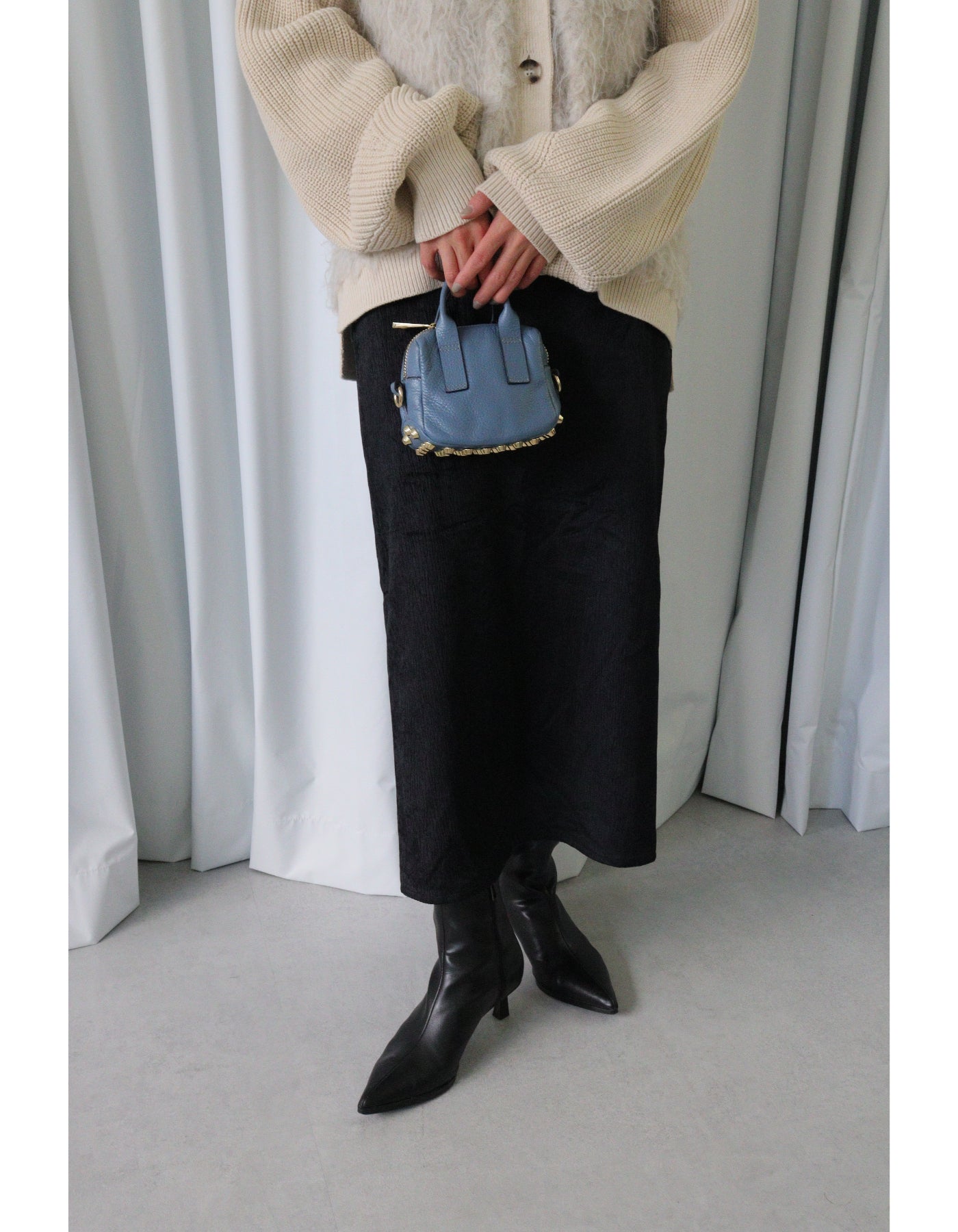 【MILLELA FIRENZE】スタッズミニバッグ