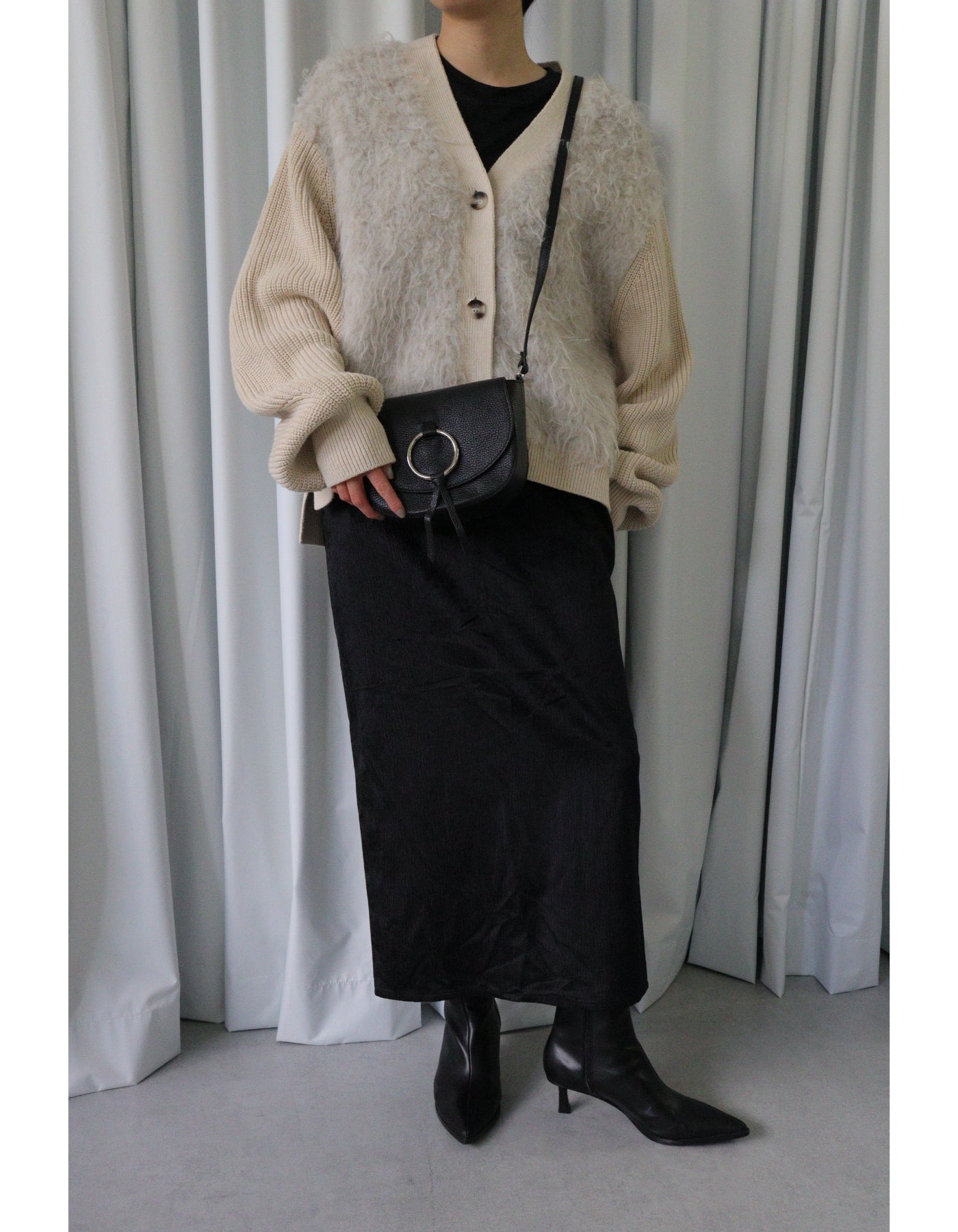 【MILLELA FIRENZE】モチーフフラップレザーバッグ