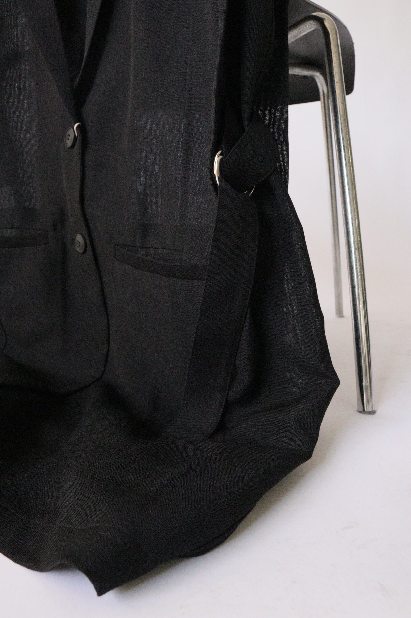 【ACUTA】サイドベルトメッシュジレ