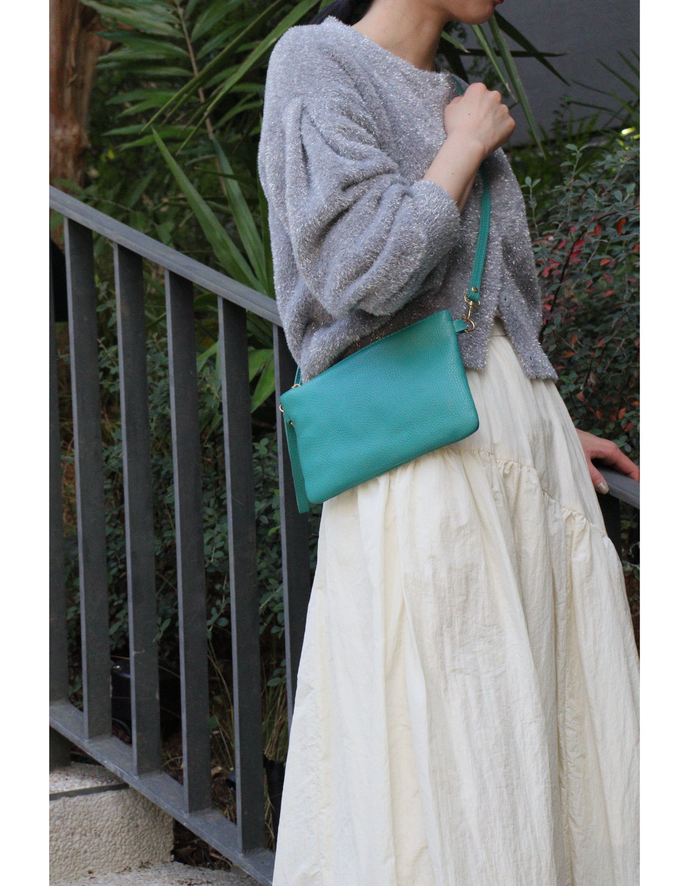 【MILLELA FIRENZE】レザークラッチ2WAYバッグ