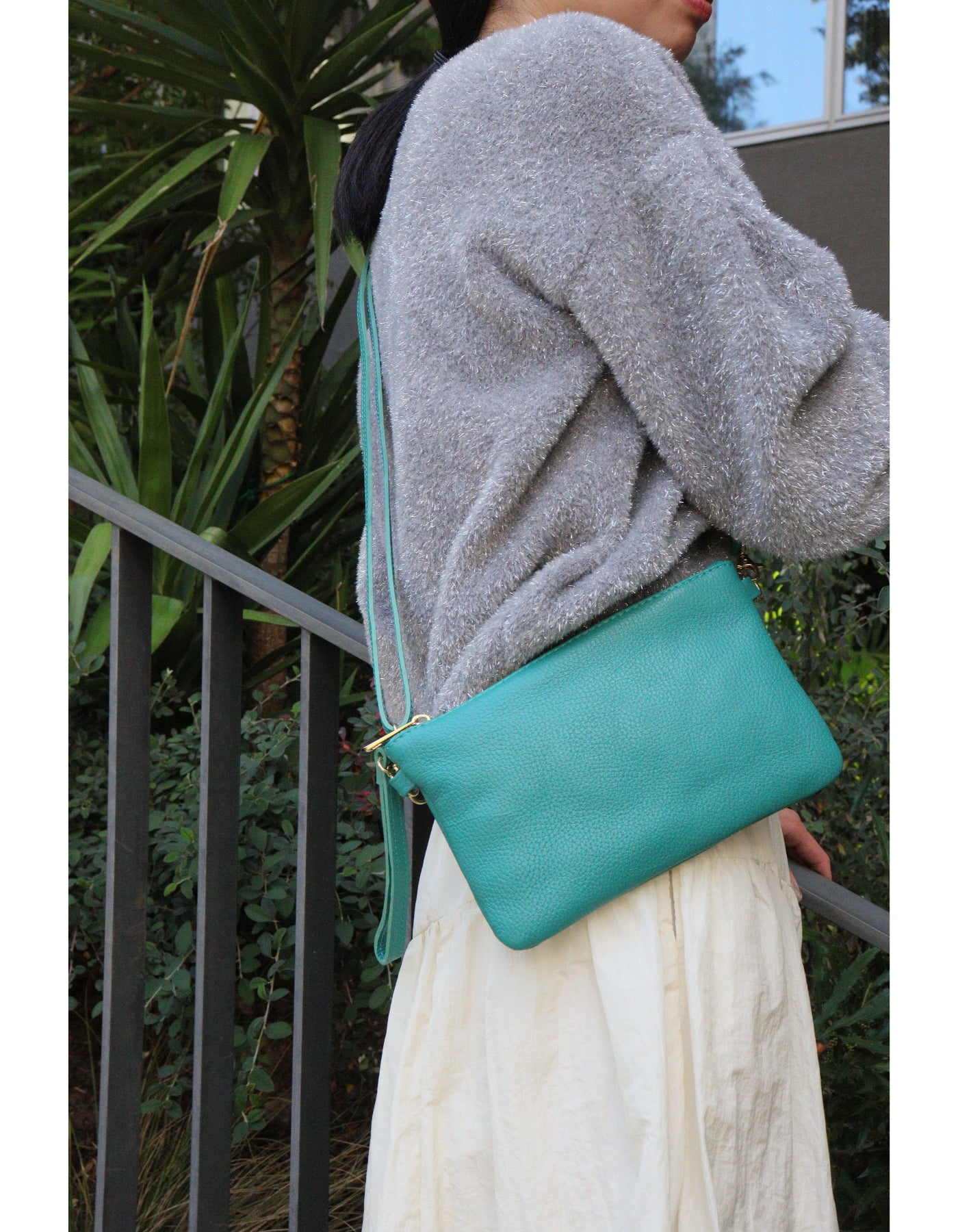 【MILLELA FIRENZE】レザークラッチ2WAYバッグ