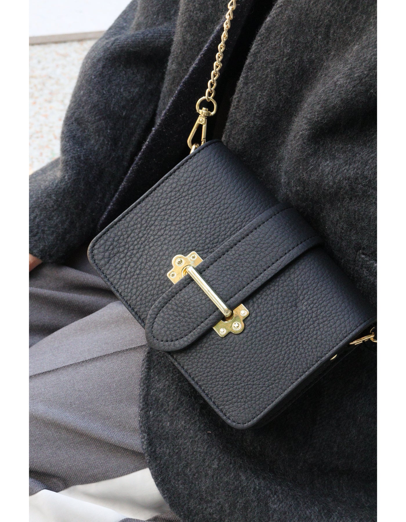 【MILLELA FIRENZE】チェーンショルダーバッグ