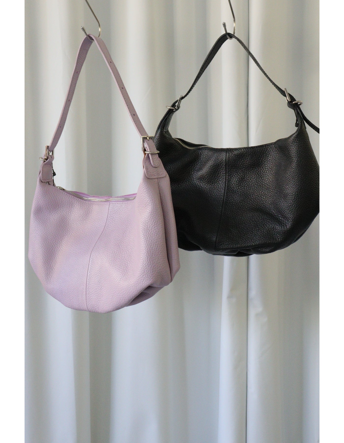 【MILLELA FIRENZE】レザーホーボーバッグ
