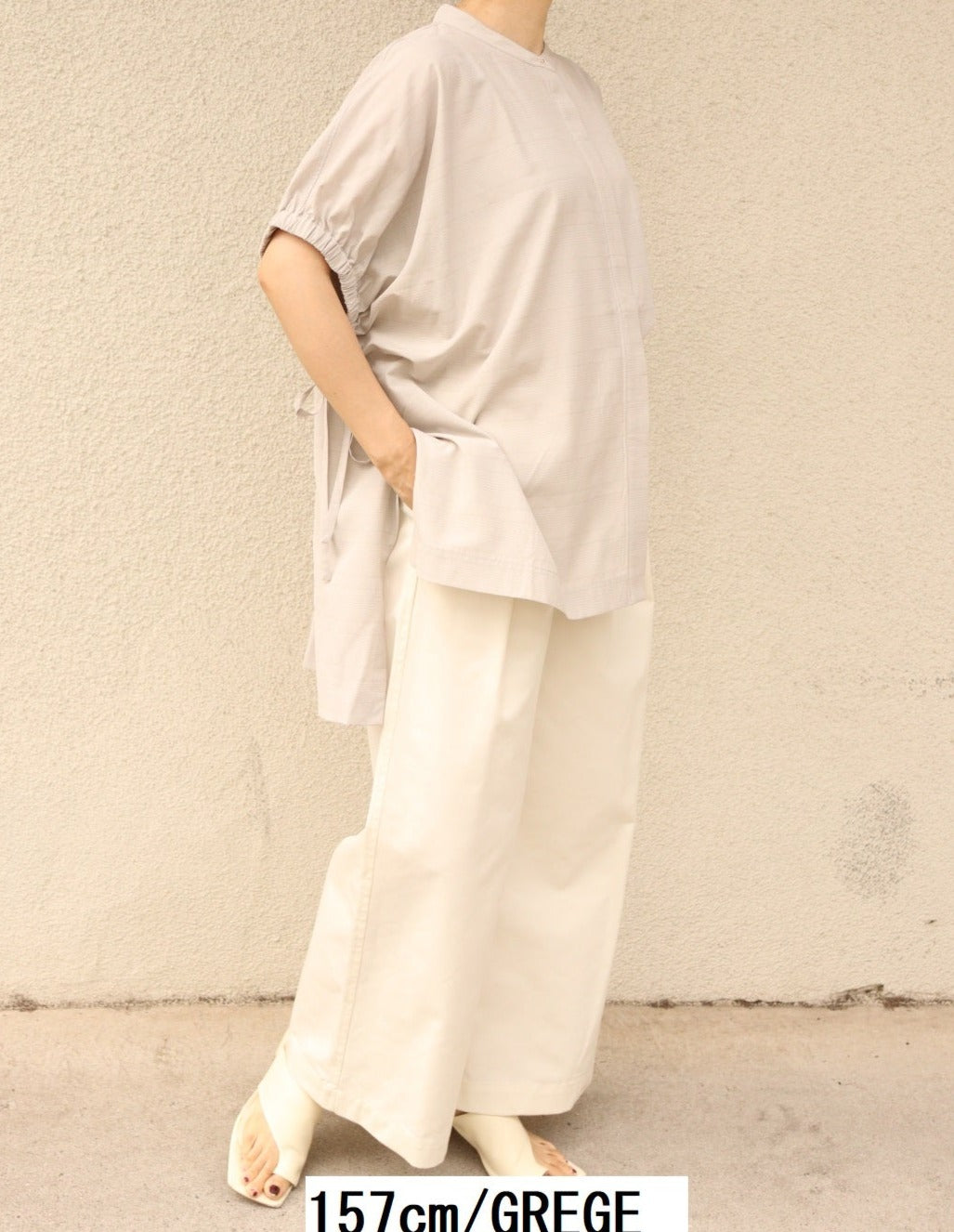 【ACUTA アクータ】ボリュームスリーブシャツ