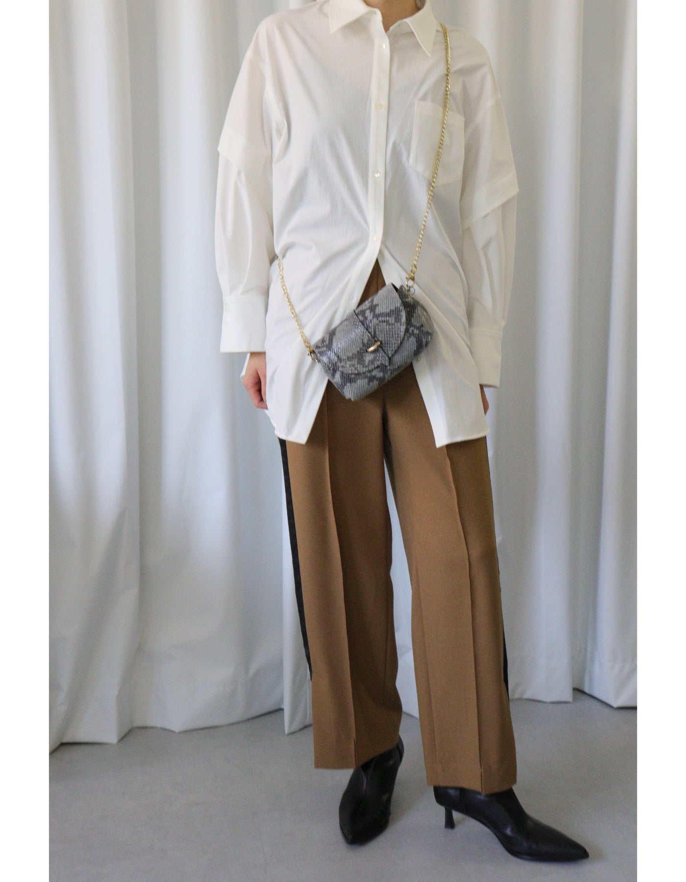 【MILLELA FIRENZE】チェーンミニバッグ