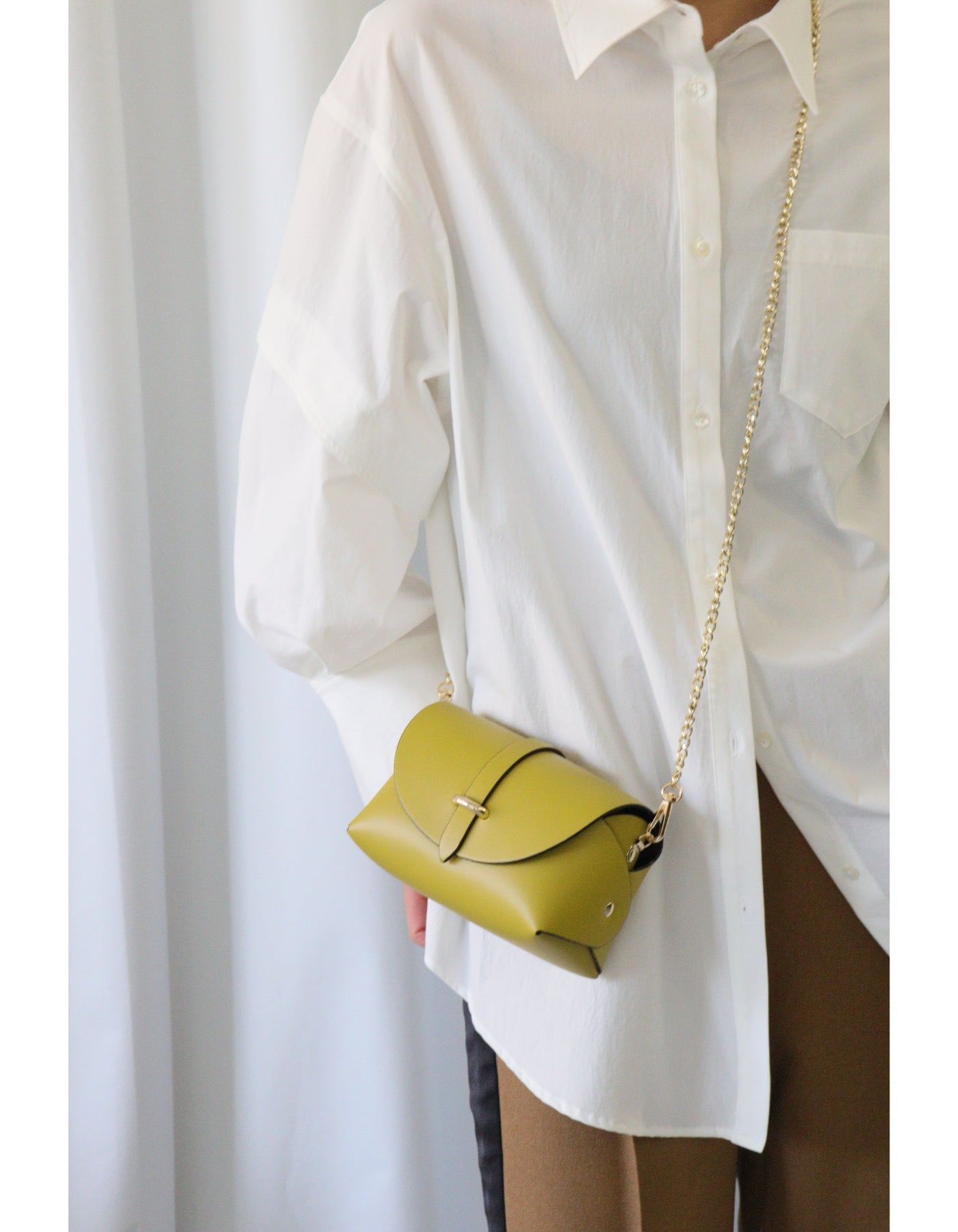 【MILLELA FIRENZE】チェーンミニバッグ