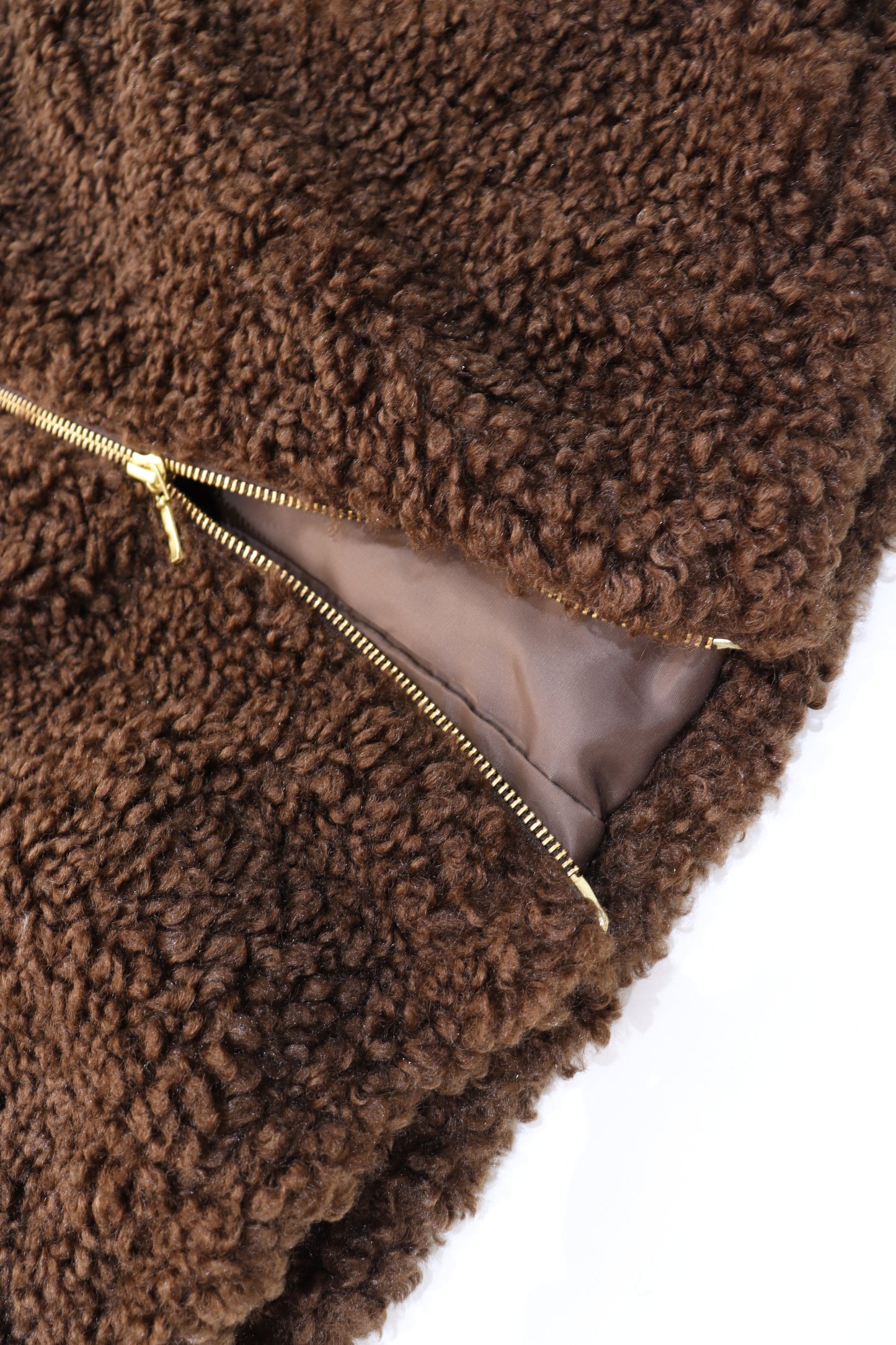 【ACUTA】スタンドカラーボアブルゾン