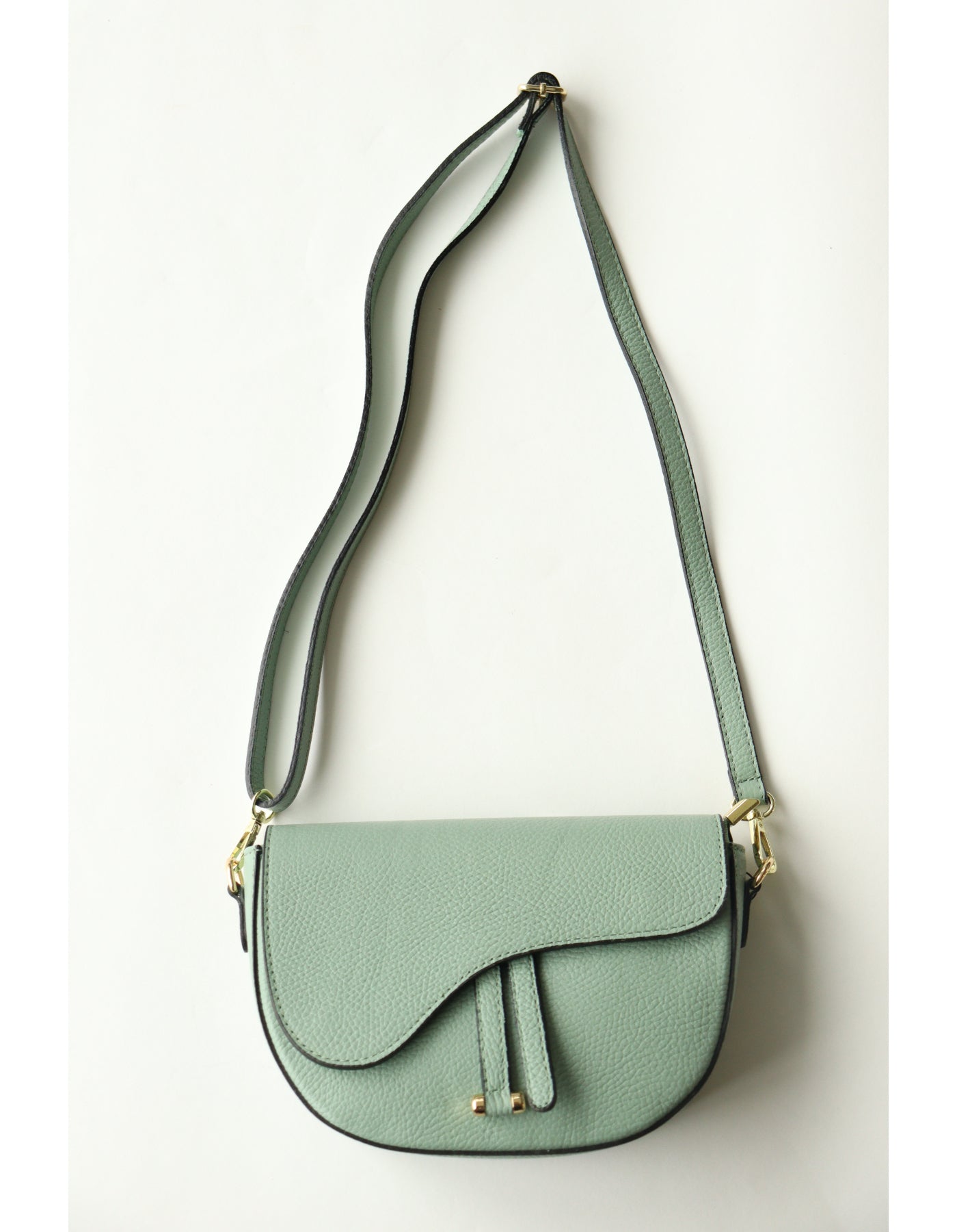 【MILLELA FIRENZE ミレッラフィレンツェ】レザーサドルバッグ