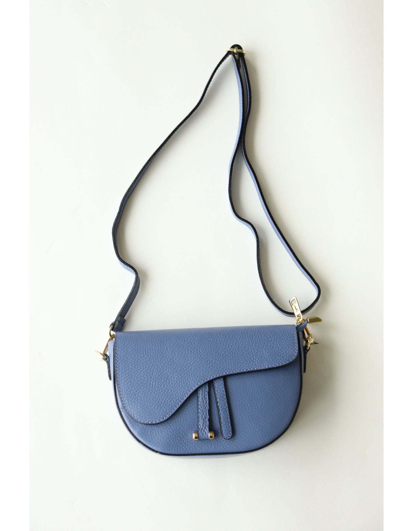 【MILLELA FIRENZE ミレッラフィレンツェ】レザーサドルバッグ