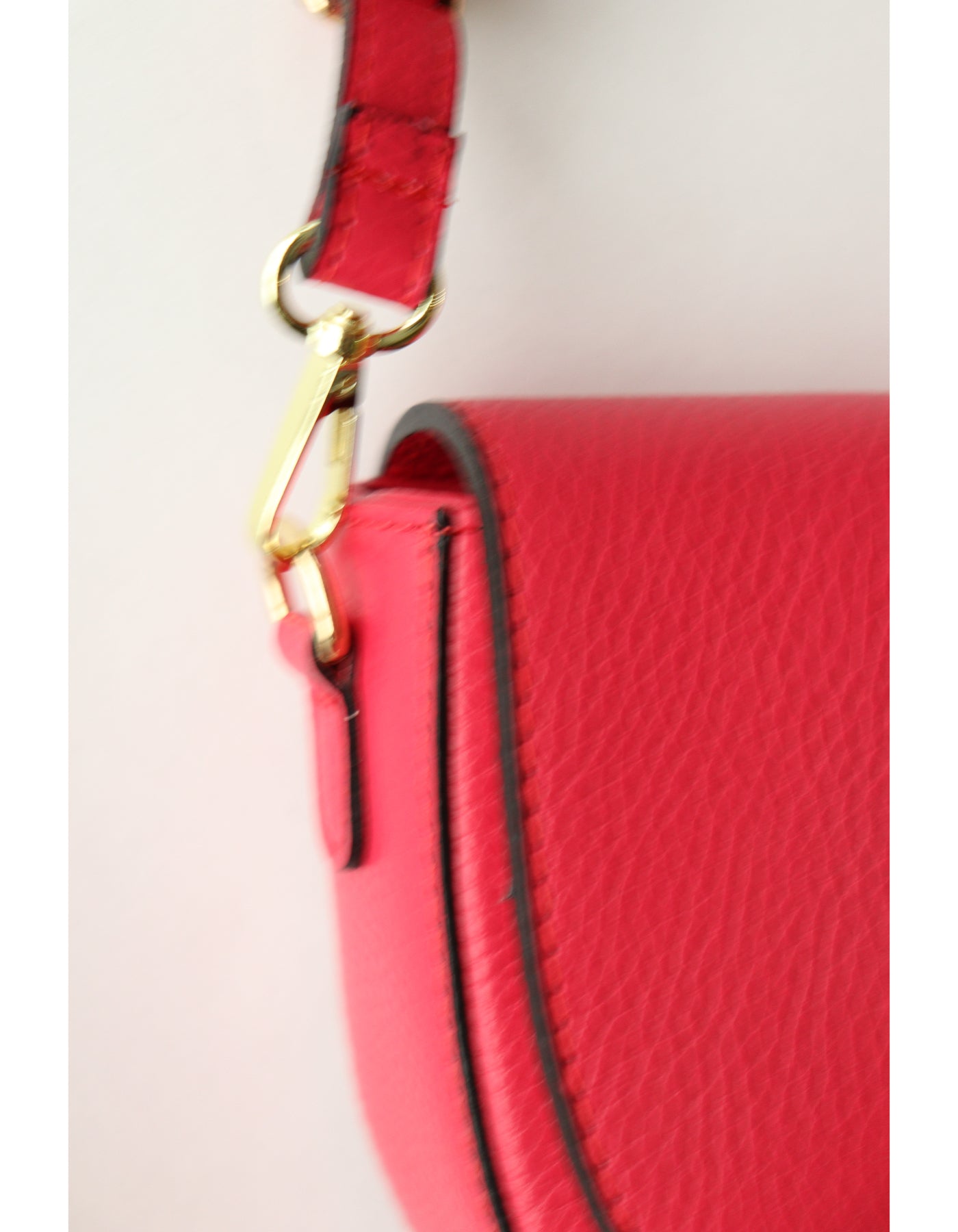【MILLELA FIRENZE ミレッラフィレンツェ】レザーサドルバッグ