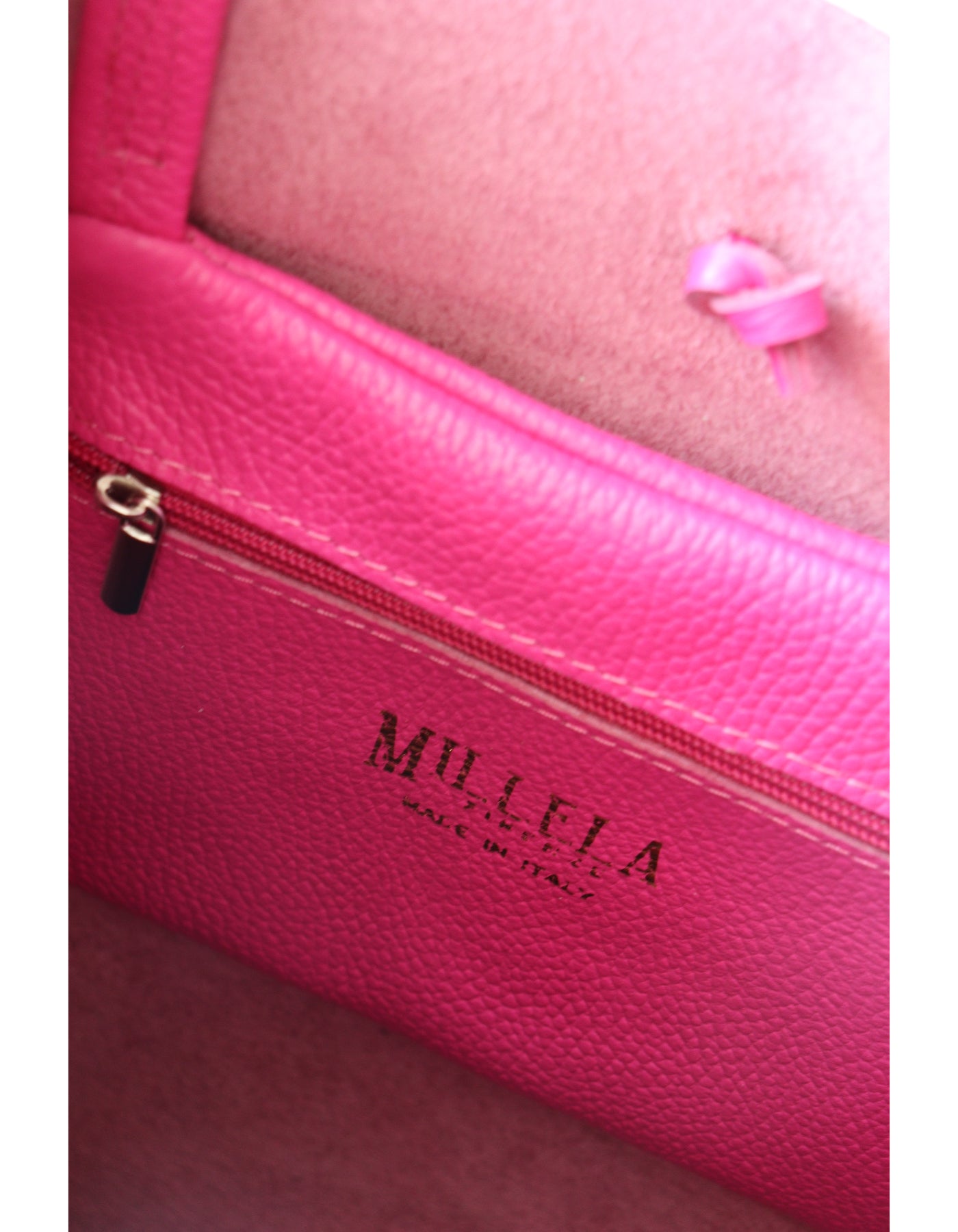 【MILLELA FIRENZE】レザートートバッグ