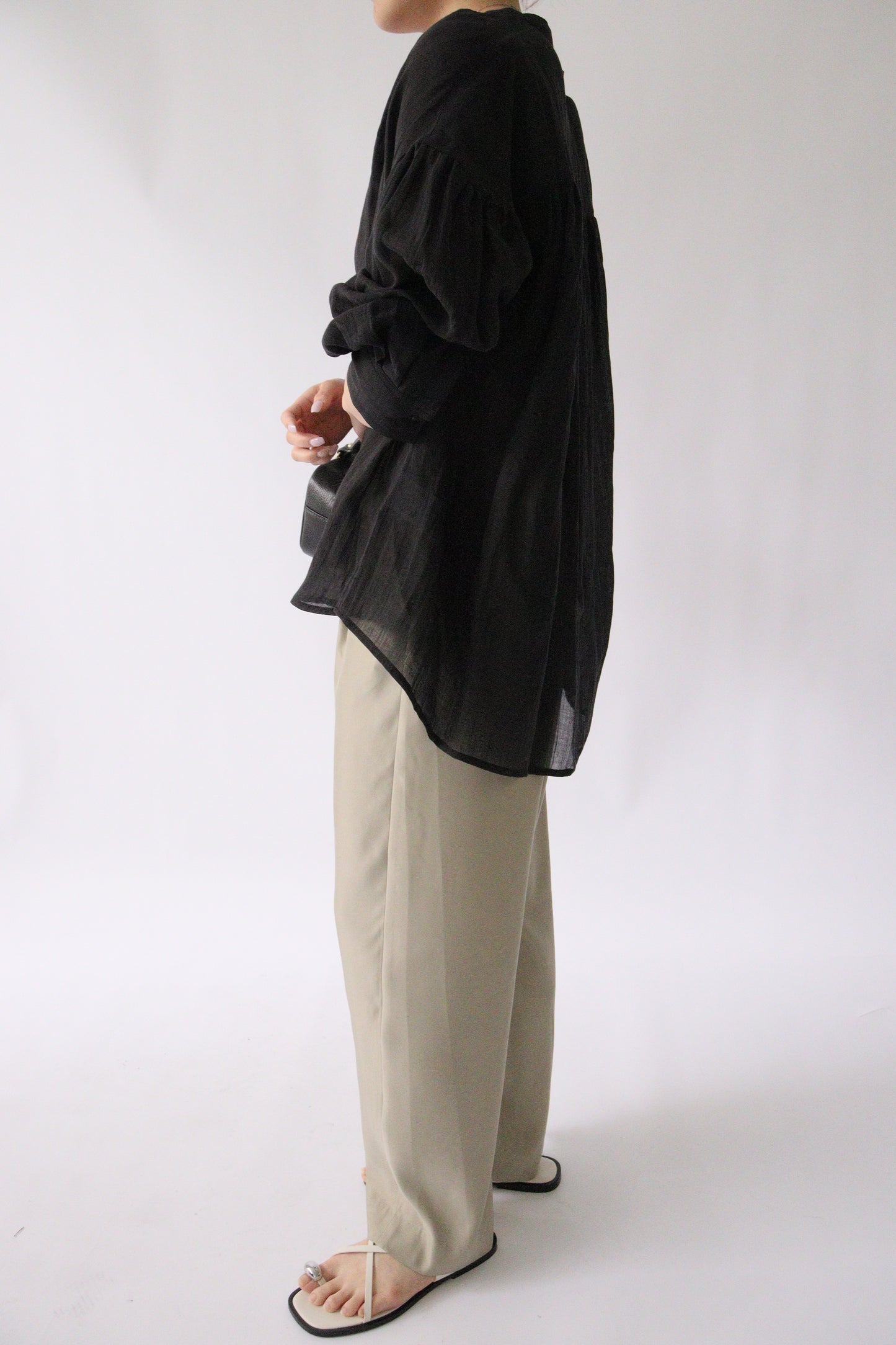 【ACUTA】ウォッシャブルキュプライージーパンツ