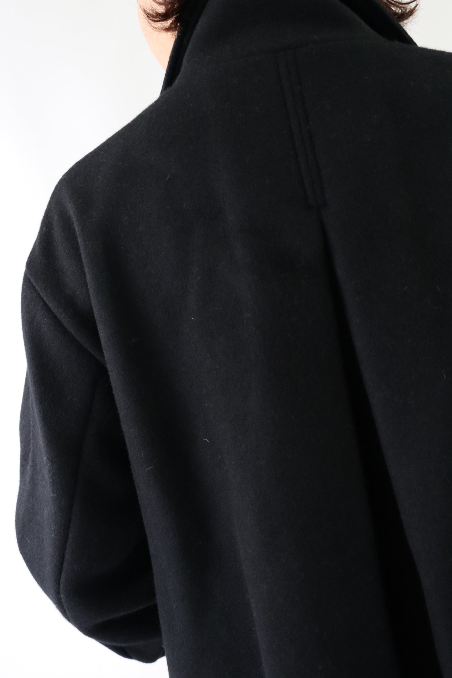 【ACUTA】WOスタンドネックミドル丈コート