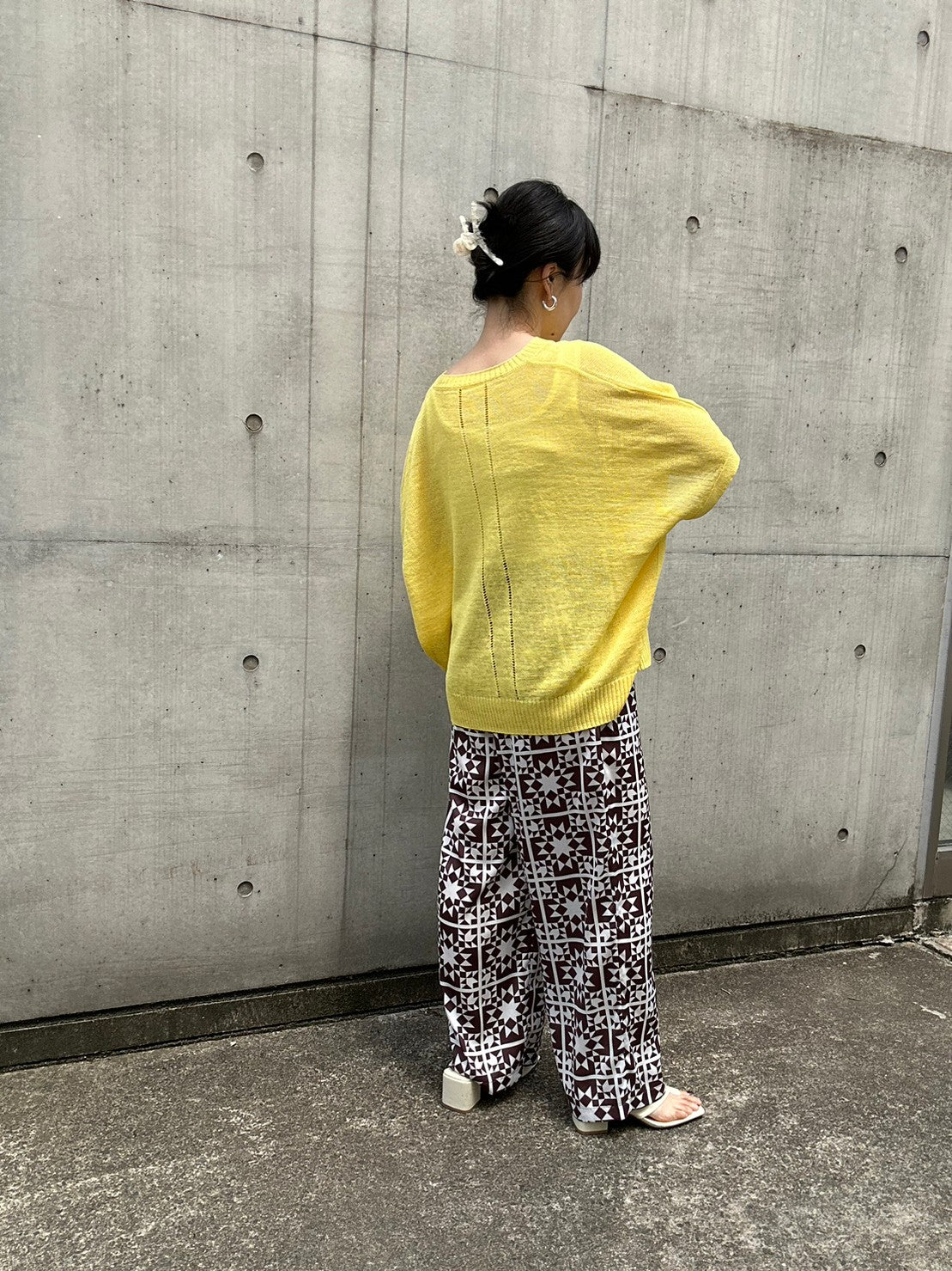 【ACUTA アクータ】ペーパーコットンカーディガン