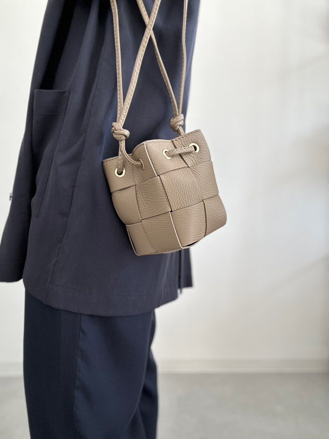 【MILLELA FIRENZE】ワイドメッシュボンサック