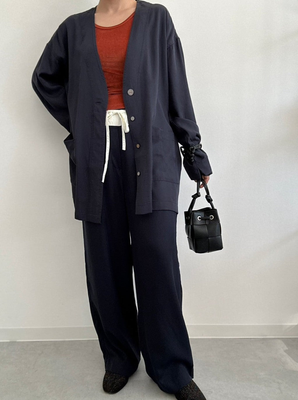 【MILLELA FIRENZE】ワイドメッシュボンサック