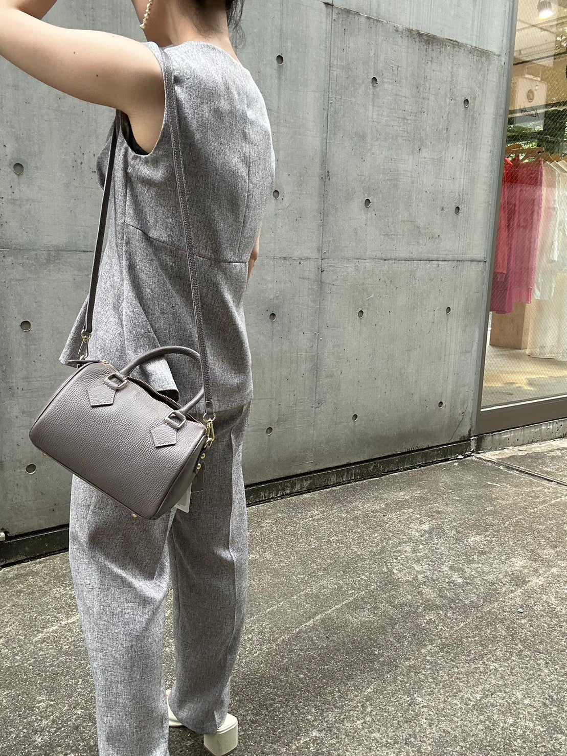 【MILLELA FIRENZE】ミニボストンバッグ