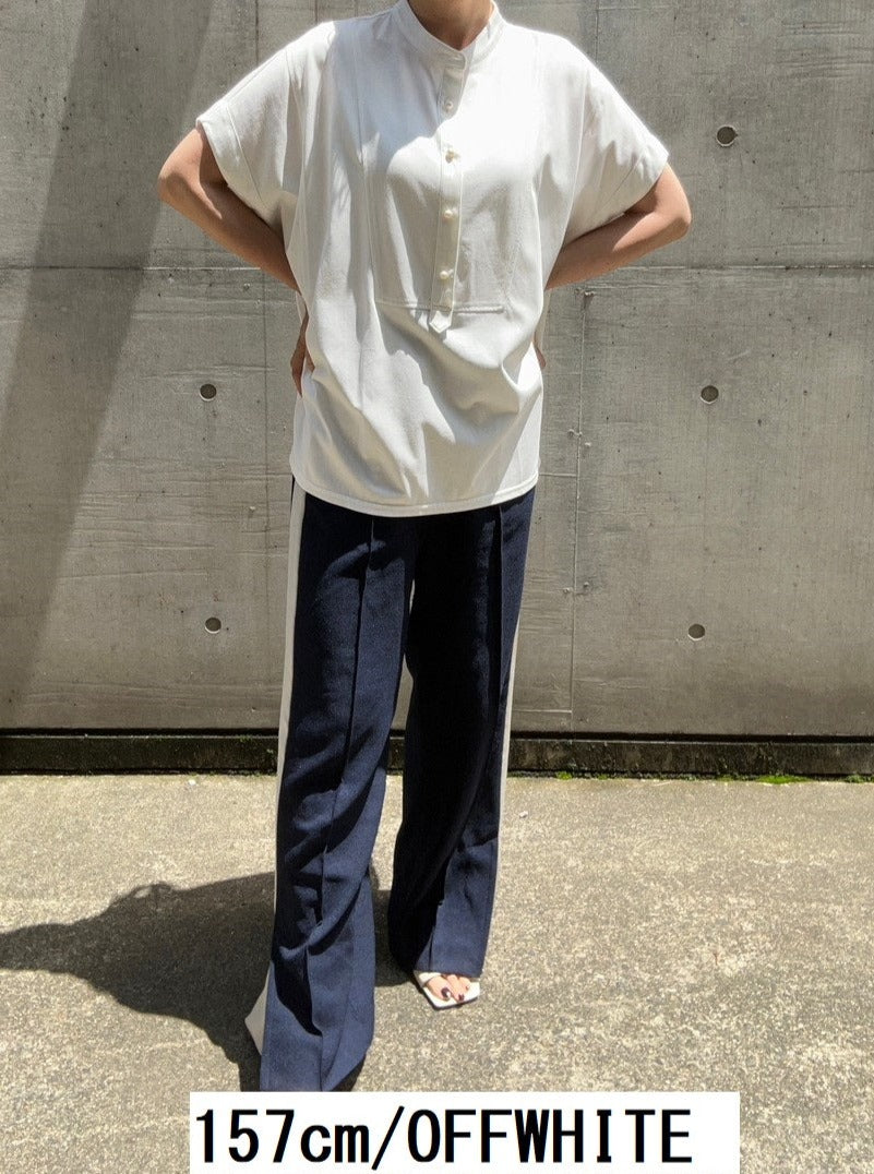 【ACUTA アクータ】ドルマンパールボタンカットソー