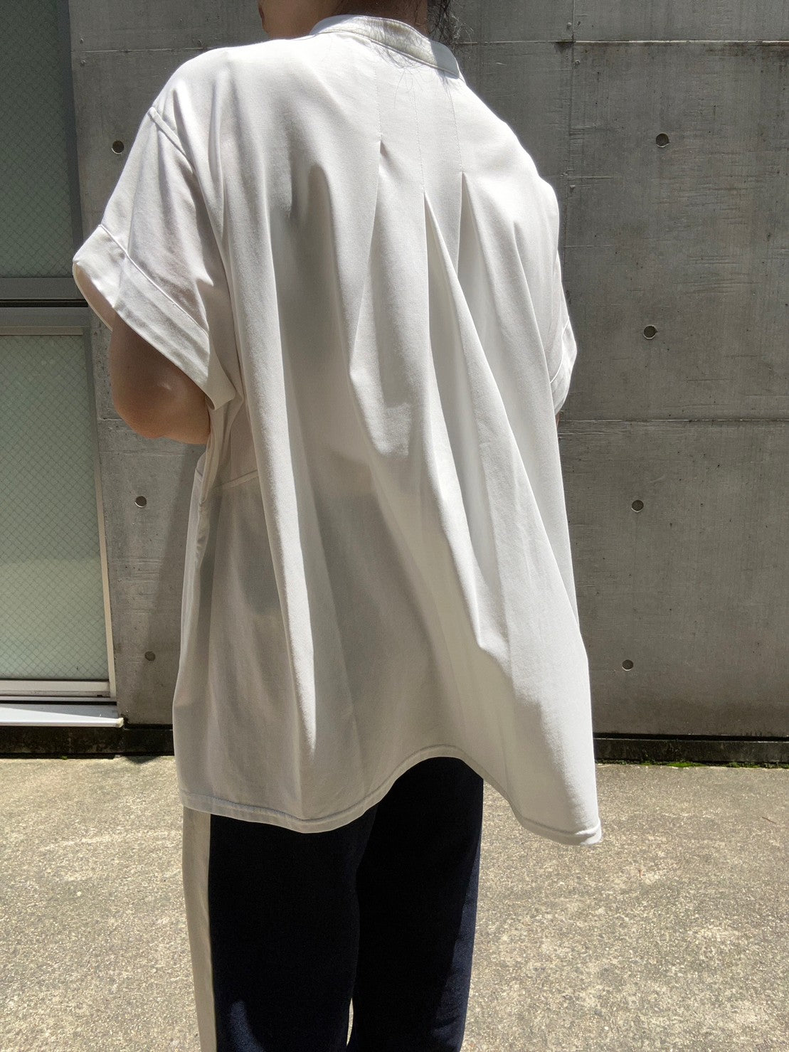 【ACUTA アクータ】ドルマンパールボタンカットソー
