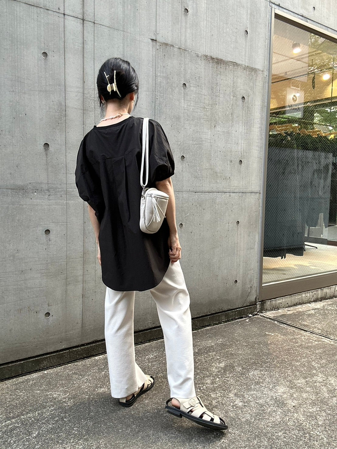 【ACUTA アクータ】コンビドルマンカットソー