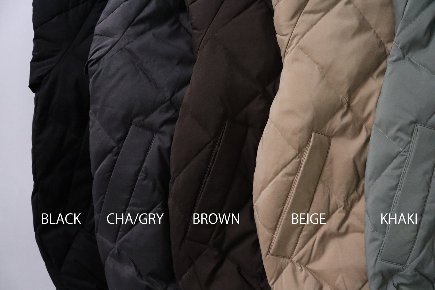 【ACUTA】ストレッチタフタバナナスリーブダウン