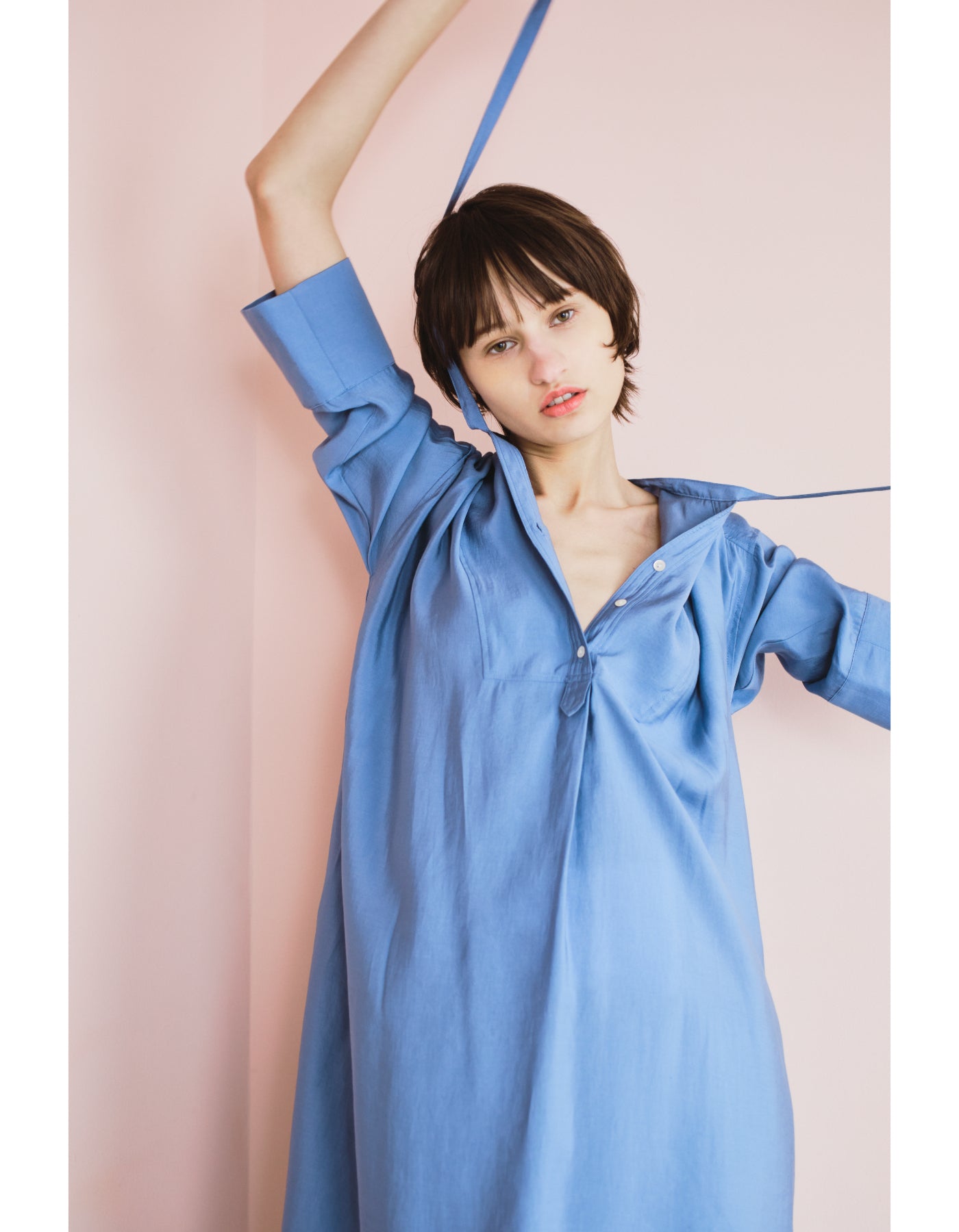 【ACUTA アクータ】タイデザインワンピース