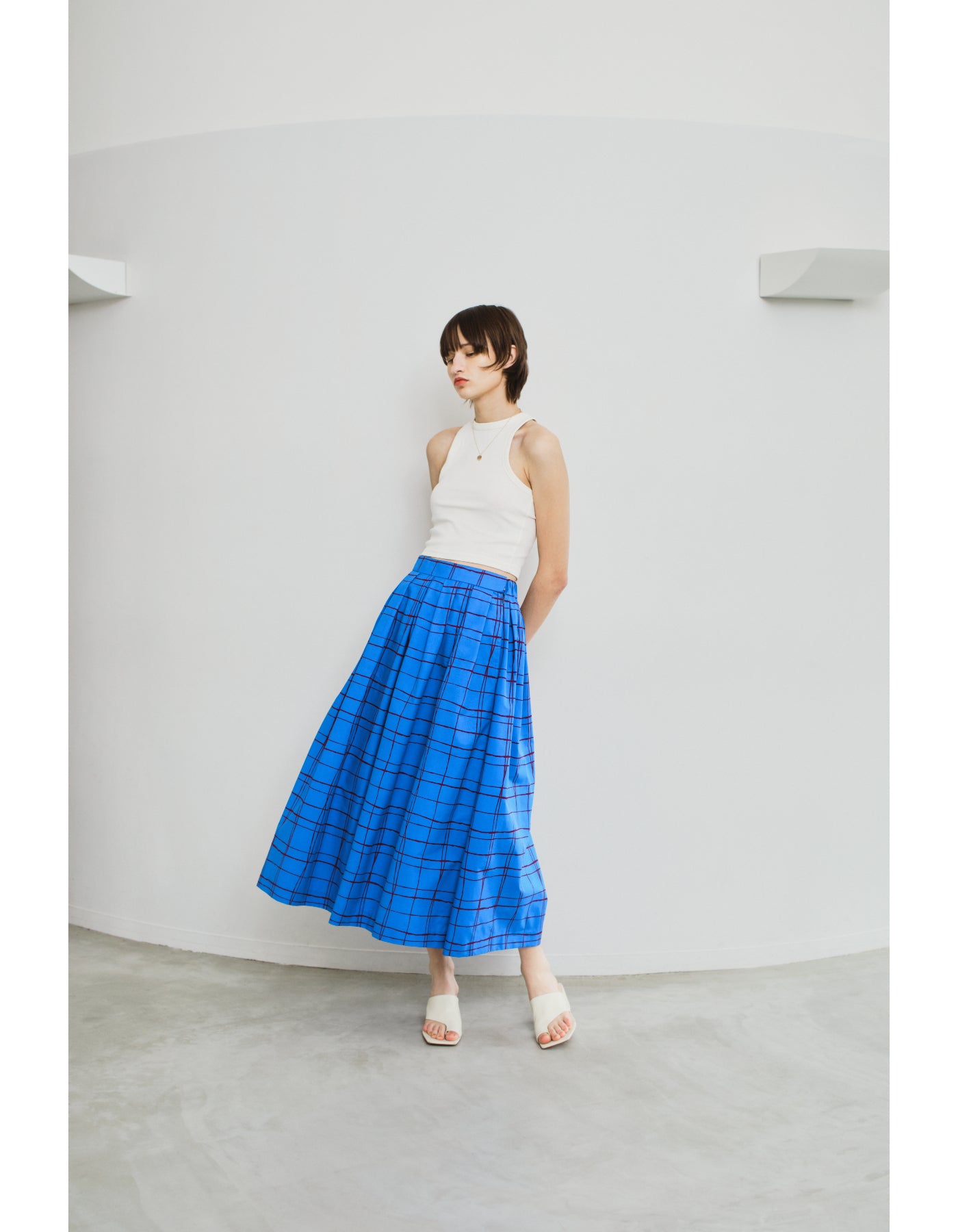 【ACUTA アクータ】ハンドドローイングスカート