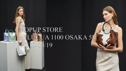 【MILLELA FIRENZE】POP-UP STORE at LUCUA 1100 OSAKA