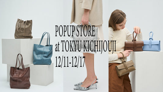 【MILLELA FIRENZE】POP-UP STORE at TOKYU KICHIJOUJI