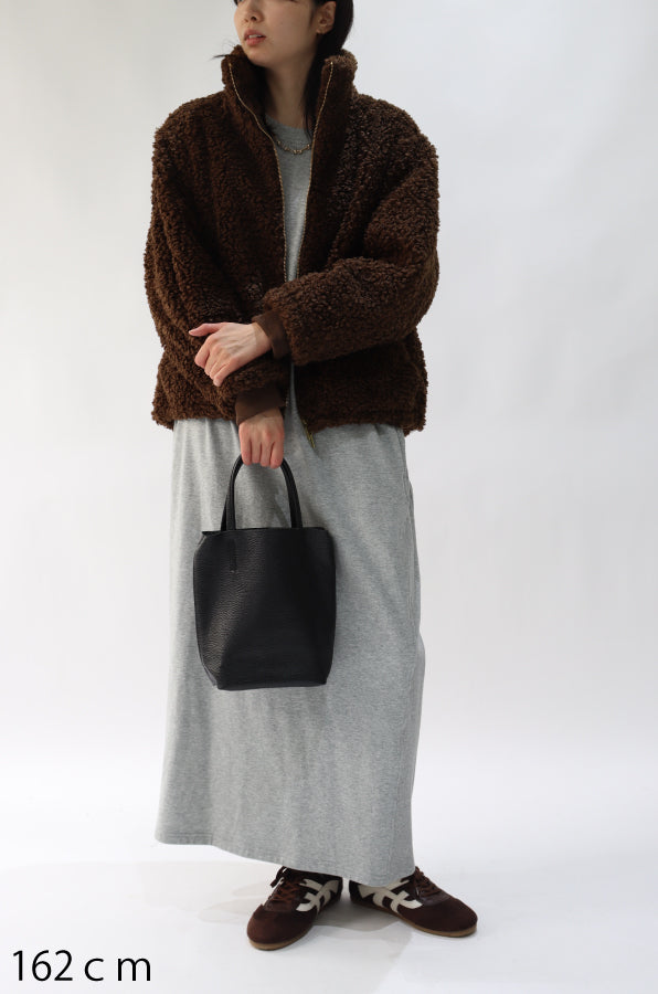 【ACUTA】【PRE ORDER】 スタンドカラーボアブルゾン