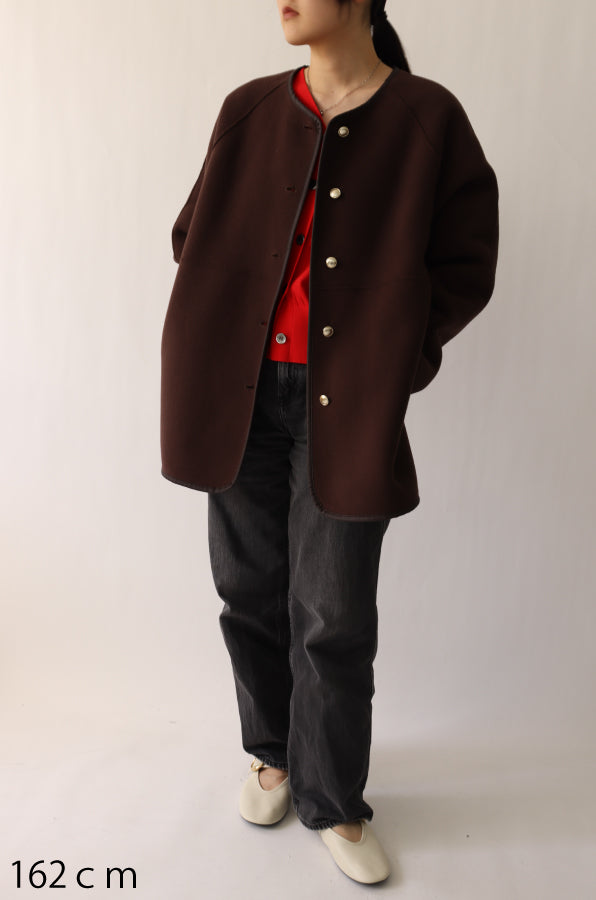 【ACUTA】【PRE ORDER】リバーシブルボアコート