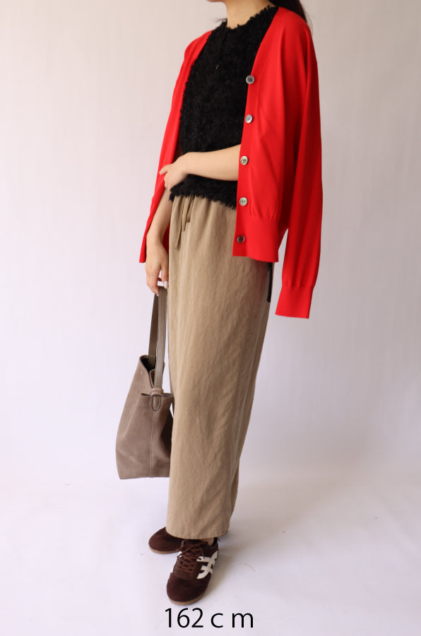 【ACUTA】 バイオ加工ロングスカート