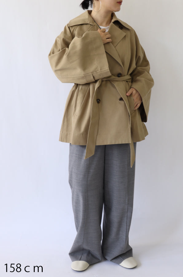 【PRE ORDER】 ミドル丈トレンチコート