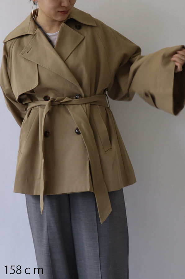【PRE ORDER】 ミドル丈トレンチコート