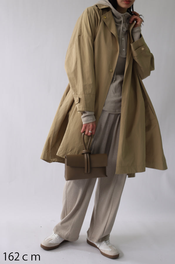 【ACUTA】フィブリルタッチテントコート