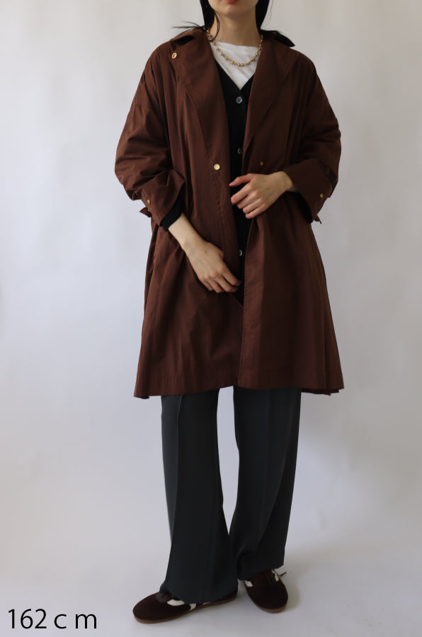 【ACUTA】フィブリルタッチテントコート