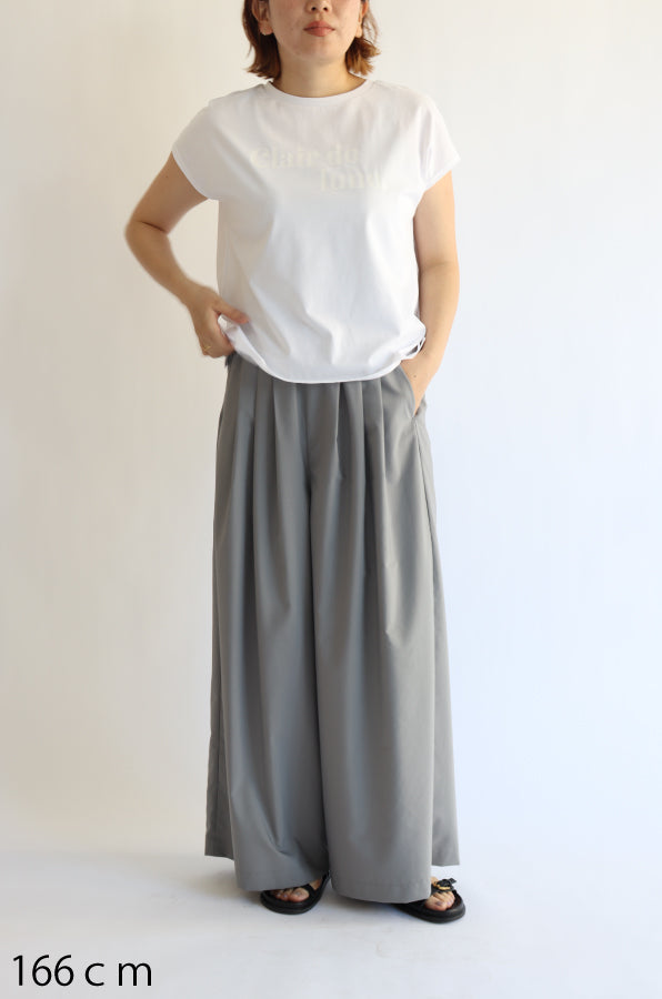 【ACUTA】グリッタープリントTシャツ
