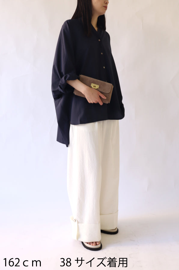 【ACUTA】ロールアップワイドパンツ