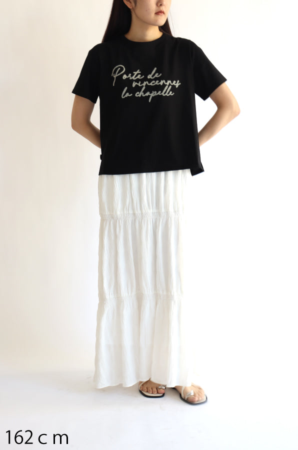 【ACUTA】 かすれロゴTシャツ
