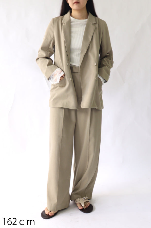 【ACUTA】【PRE ORDER】くるみ釦ダブルジャケット