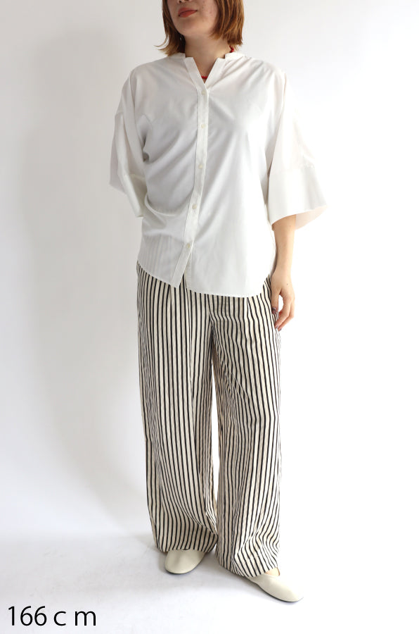 【ACUTA】 ノッチカラードルマンシャツ