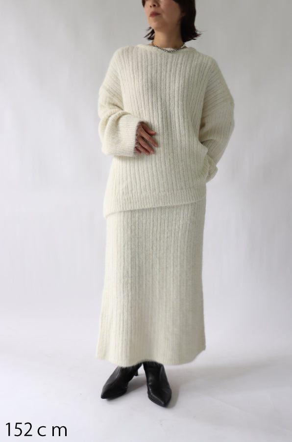 【ACUTA】 スパンコールニットセットアップ