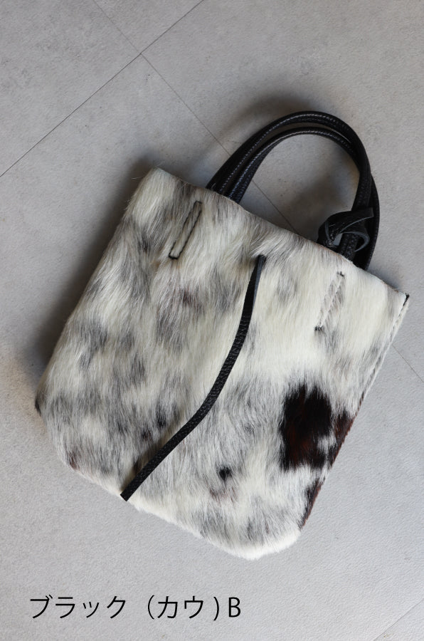 【MILLELA  FIRENZE】アニマルプリントミニトートバッグ