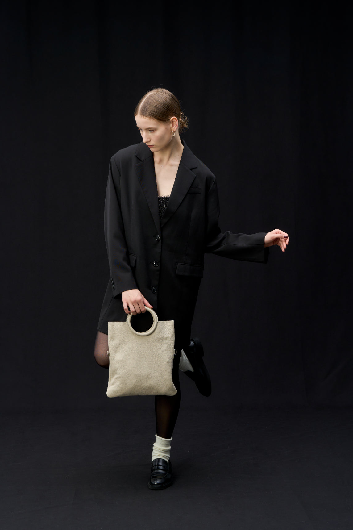 MILLELA FIRENZE】3WAYサークルハンドバッグ ミレッラフィレンツェ