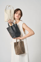 【MILLELA FIRENZE】シュリンクレザーミニトートバッグ