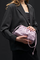 【MILLELA  FIRENZE】 がま口ビッグレザーバッグ