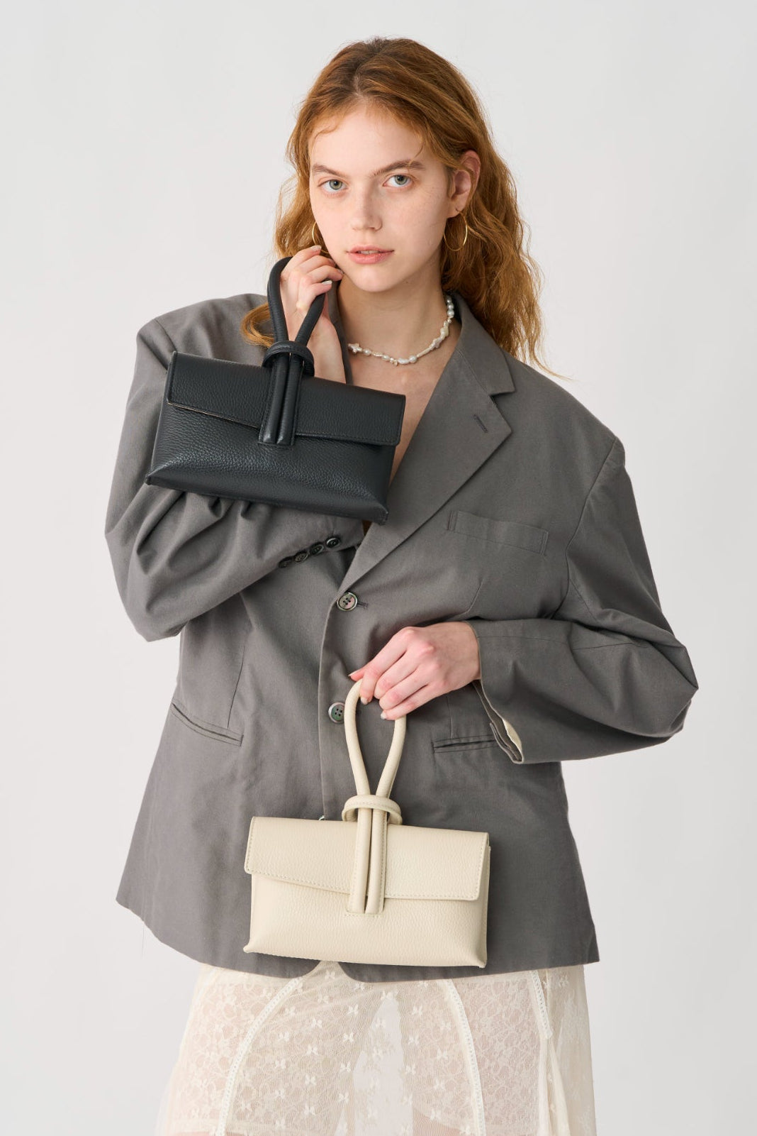 【MILLELA FIRENZE】【新色】 ループハンドバッグ