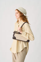 【MILLELA  FIRENZE】【PREORDER】レザー×キャンバス2WAYバッグ